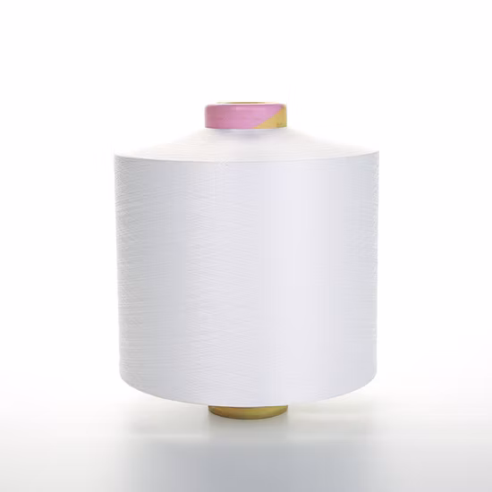 Fd High Stretch Full-Dull Composite Nylon/Polyester Dope Dyed Textured Elastic Spandex Air Covered Yarn for Sportswear Knitting